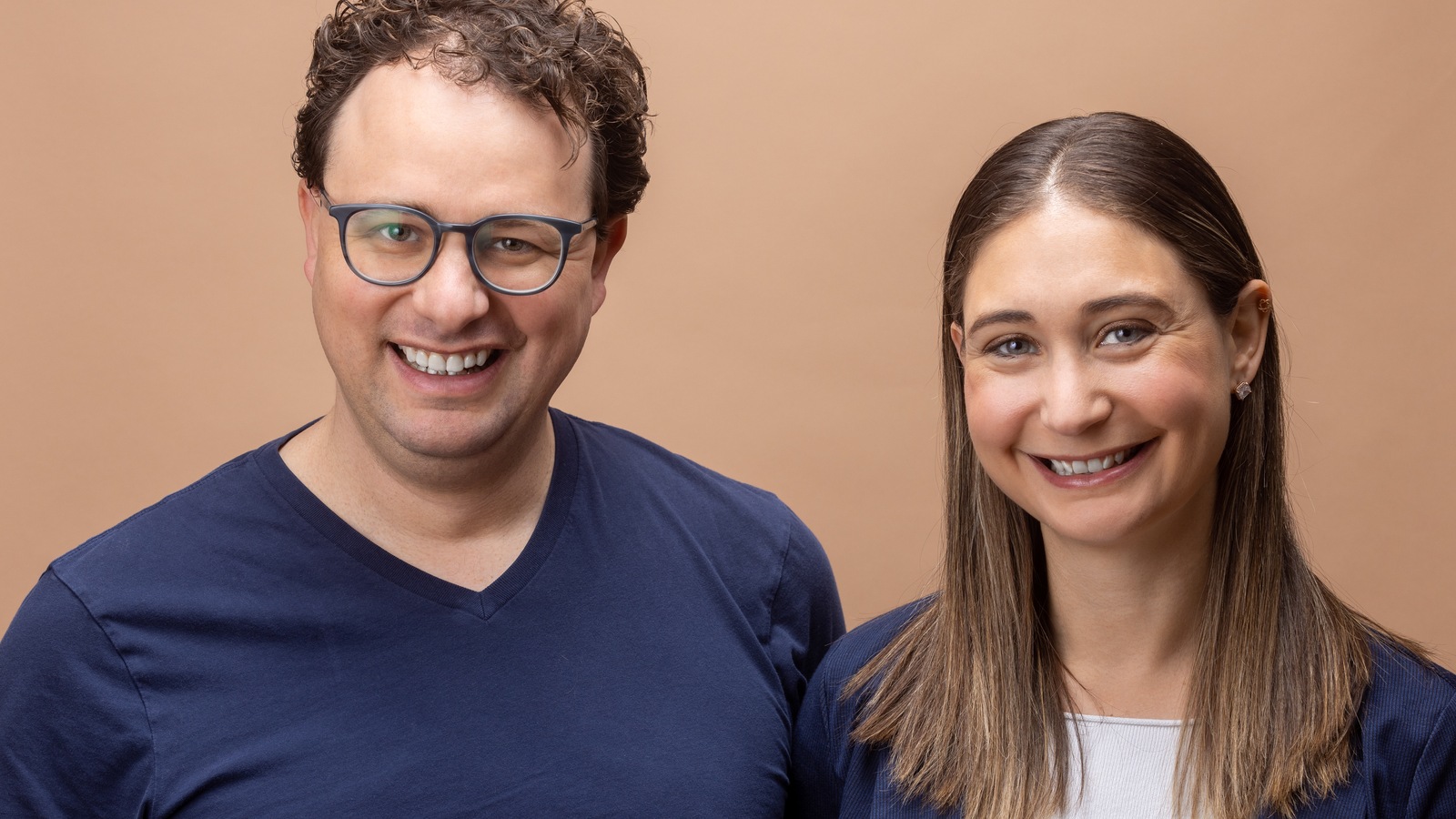 Official press photograph of Anthropic cofounders Dario and Daniela Amodei