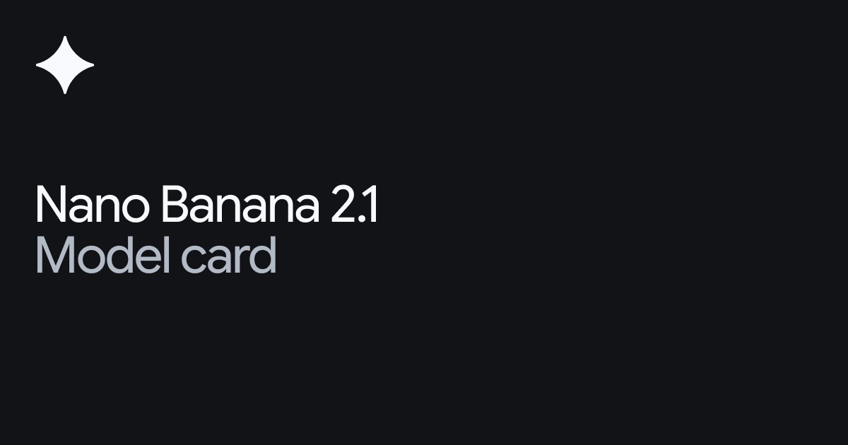 Nano Banana 2.1 official release artwork