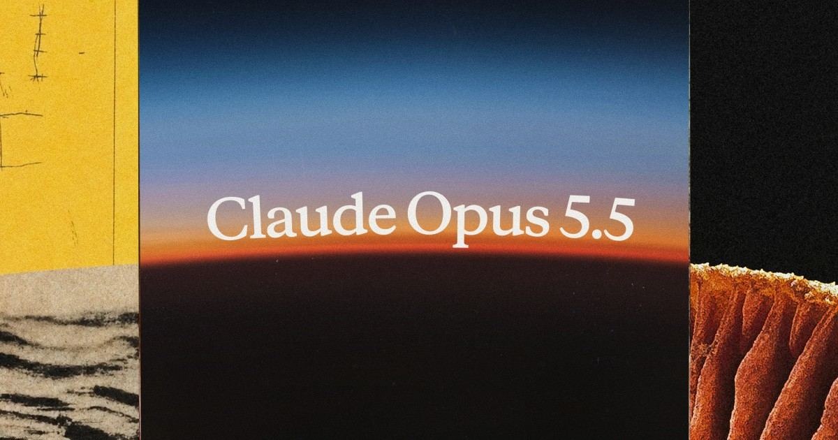 Claude Opus 5.5 official release artwork